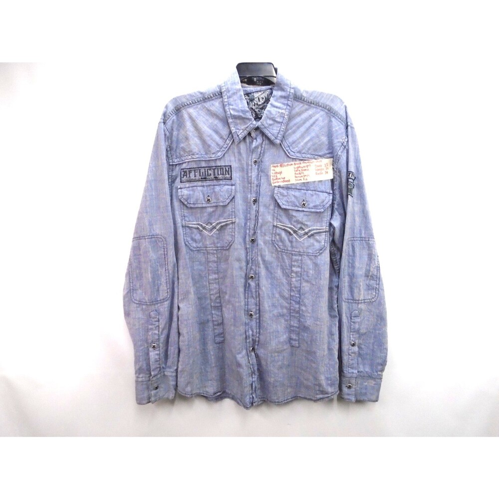 Affliction Motors American Customs Limited Edition Mens Size XL Premium Shirt